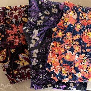 Lot of 3 LuLaRoe Women's Leggings - Multicolor Floral and Abstract Patterns